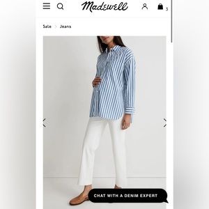 Madewell Maternity Jeans